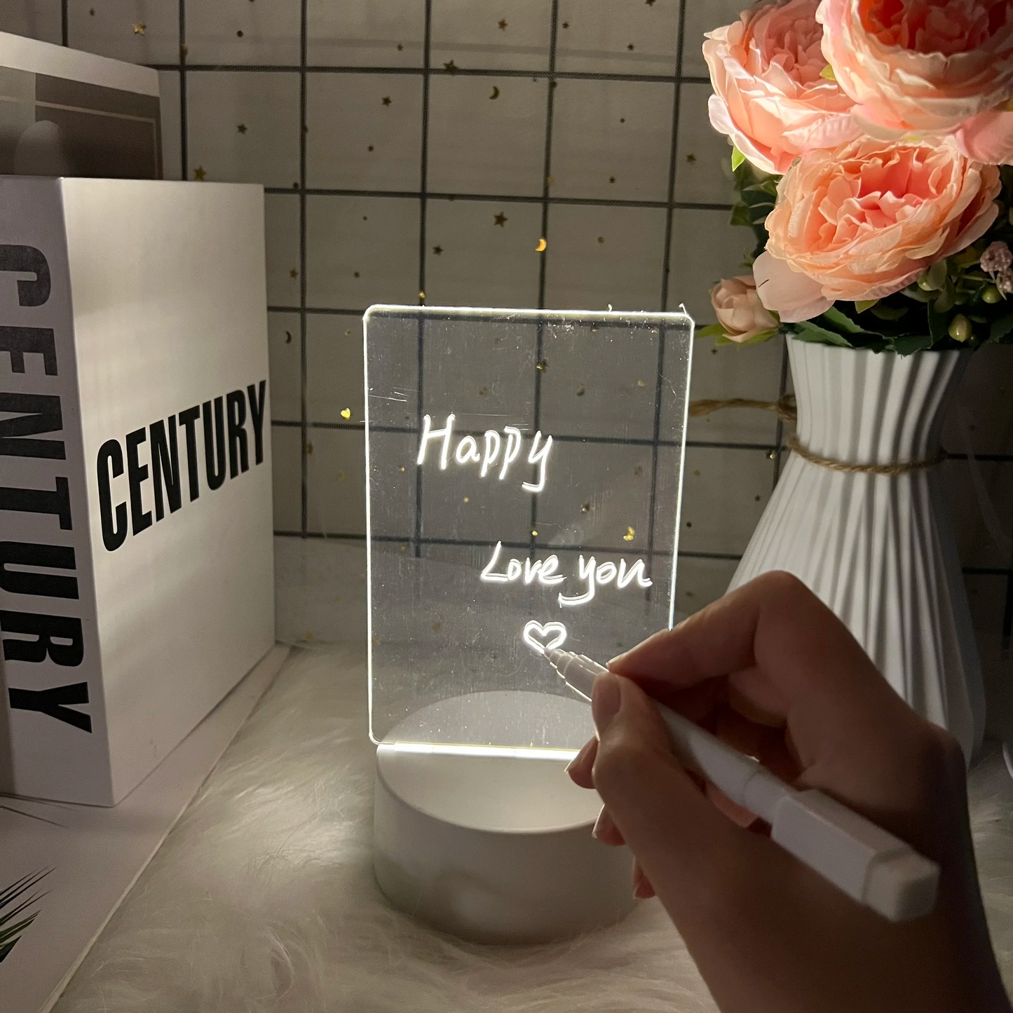 LED Message Board Night Light